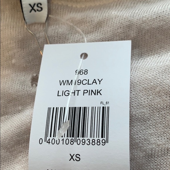 Iro clay t-shirt pink size small - Picture 4 of 9